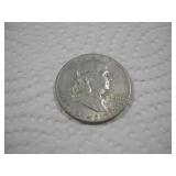 1960 (D) FRANKLIN SILVER HALF DOLLAR