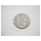 1960 FRANKLIN SILVER HALF DOLLAR