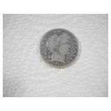 1912 BARBER SILVER HALF DOLLAR