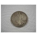 1942 (S) WALKING LIBERTY SILVER HALF DOLLAR