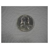 1963 (D) FRANKLIN SILVER HALF DOLLAR