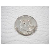1956 FRANKLIN SILVER HALF DOLLAR