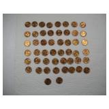 (54) 1955 (S) WHEAT PENNIES