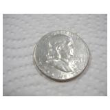 1963 FRANKLIN SILVER HALF DOLLAR