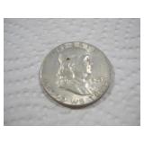 1963 (D) FRANKLIN SILVER HALF DOLLAR