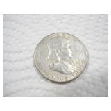 1963 (D) FRANKLIN SILVER HALF DOLLAR
