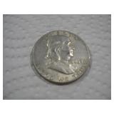1963 (D) FRANKLIN SILVER HALF DOLLAR
