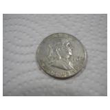 1963 (D) FRANKLIN SILVER HALF DOLLAR