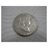 1963 (D) FRANKLIN SILVER HALF DOLLAR