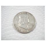 1950 (D) FRANKLIN SILVER HALF DOLLAR