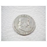 1951 (S) FRANKLIN SILVER HALF DOLLAR
