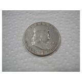1951 (S) FRANKLIN SILVER HALF DOLLAR