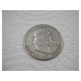 1950 FRANKLIN SILVER HALF DOLLAR
