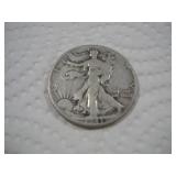 1943 WALKING LIBERTY SILVER HALF DOLLAR