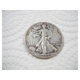 1943 WALKING LIBERTY SILVER HALF DOLLAR