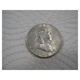 1963 (D) FRANKLIN SILVER HALF DOLLAR
