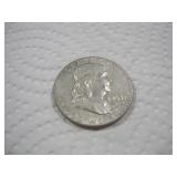 1963 (D) FRANKLIN SILVER HALF DOLLAR