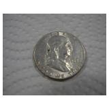 1963 FRANKLIN SILVER HALF DOLLAR