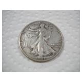 1943 WALKING LIBERTY SILVER HALF DOLLAR