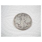 1943 (D) WALKING LIBERTY SILVER HALF DOLLAR