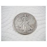 1943 WALKING LIBERTY SILVER HALF DOLLAR