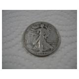 1943 (D) WALKING LIBERTY SILVER HALF DOLLAR