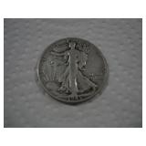 1945 (S) WALKING LIBERTY SILVER HALF DOLLAR