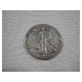 1945 WALKING LIBERTY SILVER HALF DOLLAR
