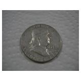 1952 FRANKLIN SILVER HALF DOLLAR