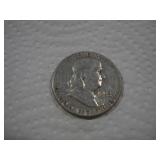 1952 FRANKLIN SILVER HALF DOLLAR