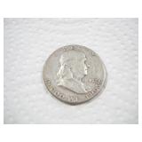 1952 FRANKLIN SILVER HALF DOLLAR