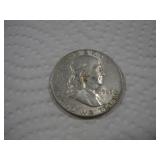 1963 (D) FRANKLIN SILVER HALF DOLLAR