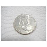 1963 FRANKLIN SILVER HALF DOLLAR