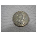 1963 (D) FRANKLIN SILVER HALF DOLLAR