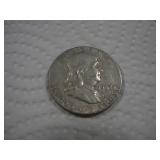 1963 (D) FRANKLIN SILVER HALF DOLLAR