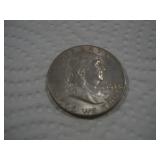 1963 (D) FRANKLIN SILVER HALF DOLLAR