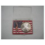 2004 WALKING LIBERTY SILVER DOLLAR 1 OZ.  SILVER