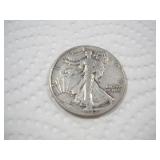 1942 WALKING LIBERTY SILVER HALF DOLLAR