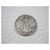 1942 WALKING LIBERTY SILVER HALF DOLLAR