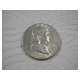 1963 (D) FRANKLIN SILVER HALF DOLLAR