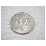 1963 (D) FRANKLIN SILVER HALF DOLLAR