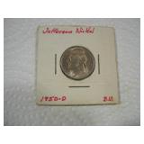 1950 (D) JEFFERSON NICKEL