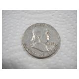 1952 FRANKLIN SILVER HALF DOLLAR