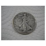 1943 WALKING LIBERTY SILVER HALF DOLLAR