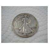 1942 WALKING LIBERTY SILVER HALF DOLLAR
