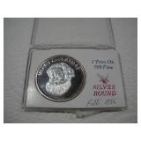 1 OZ SILVER CHRISTMAS / NEW YEAR COIN