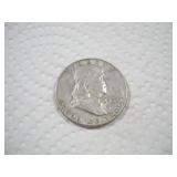1962 (D) FRANKLIN SILVER HALF DOLLAR