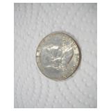 1962 FRANKLIN SILVER HALF DOLLAR