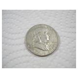 1962 (D) FRANKLIN SILVER HALF DOLLAR