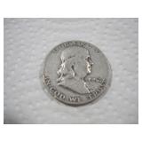 1952 (D) FRANKLIN SILVER HALF DOLLAR